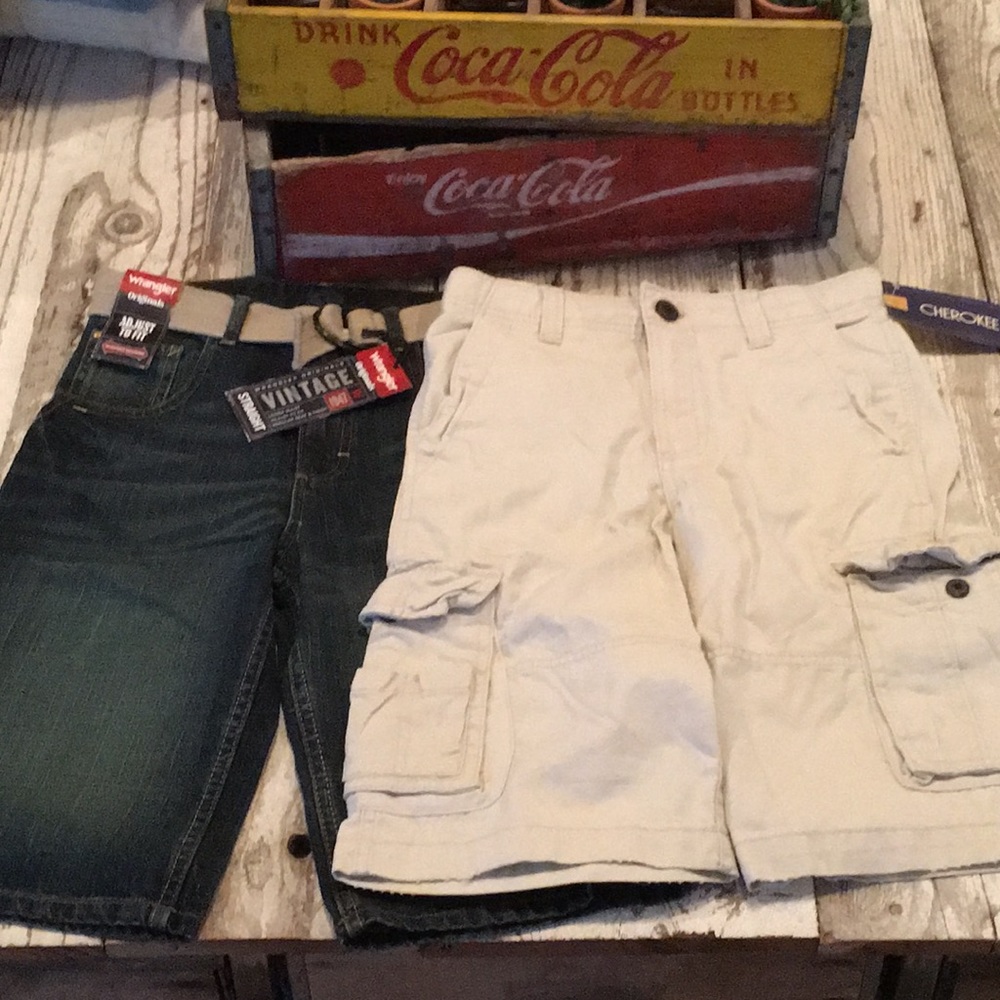 Set of 2 Pairs of Boy’s Shorts Size 12